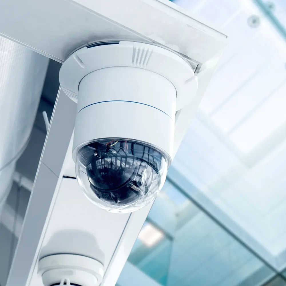 High-definition dome security camera for commercial intrusion detection video monitoring - Insyte Security Central Florida